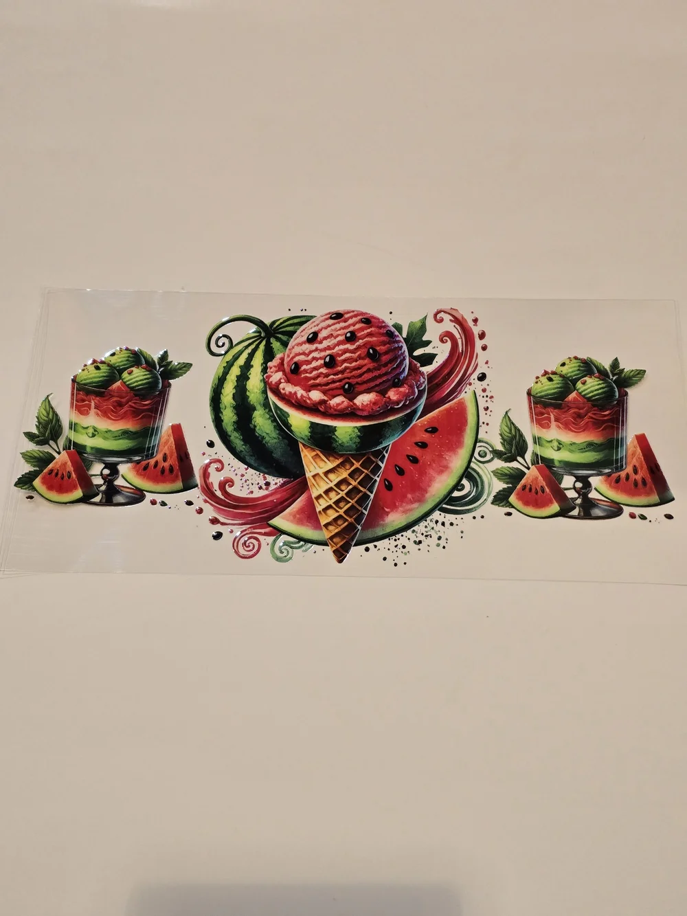 UV DTF 16 Oz Cup Wrap Sticker Set- Multicolor